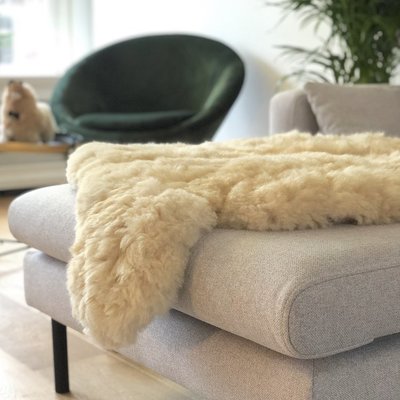 Inkari - Handgemacht Alpaka Teppich Reina Blond