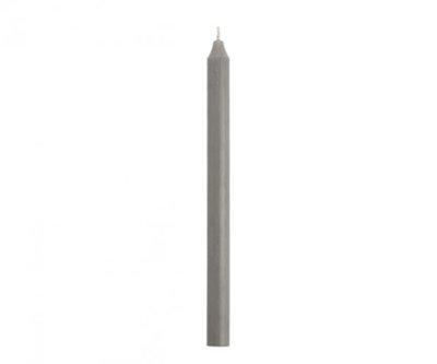Rustik Lys - Kerze 2,1 x 30 Zm Taube grau
