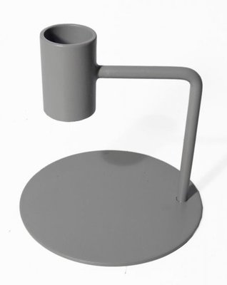 Branded By - Kerzenständer Curve grau S