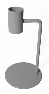Branded By - Kerzenständer Curve grau L