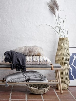 Bloomingville - Plaid Blau