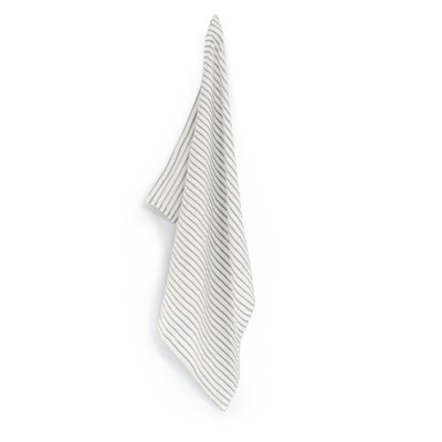 Puur lifestyle - Geschirrtuch Stripe grau/weiß