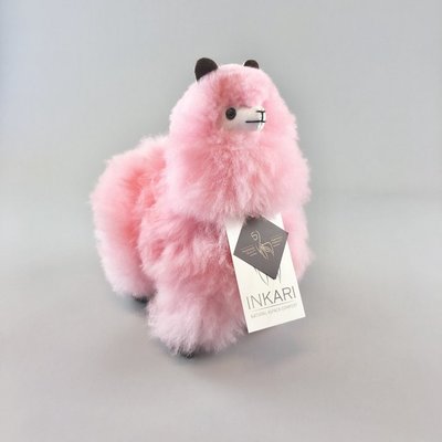 Inkari - Alpaka Stofftiere Cotton candy S Limited edition