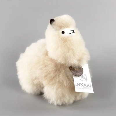 Inkari - Alpaka Stofftiere Blond S