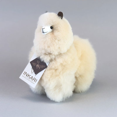 Inkari - Alpaka Stofftiere Blond S