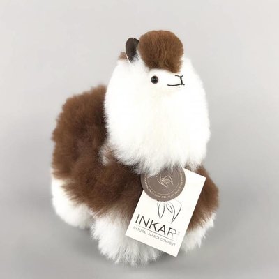 Inkari - Alpaka Stofftiere Macchiato S