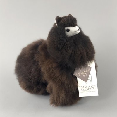 Inkari - Alpaka Stofftiere Kakao S