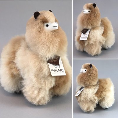 Inkari - Alpaka Stofftiere Sandstone M