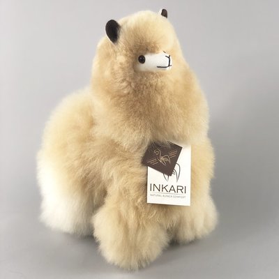 Inkari - Alpaka Stofftiere Blond M