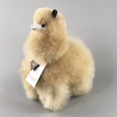 Inkari - Alpaka Stofftiere Blond M