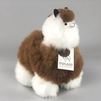 Inkari - Alpaka Stofftiere Macchiato M