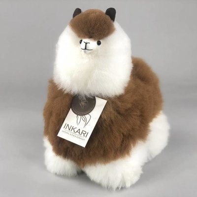 Inkari - Alpaka Stofftiere Macchiato M