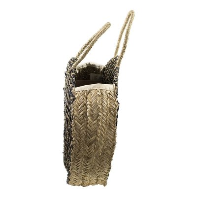 Mars & more - Jute Taschen Rund schwarz