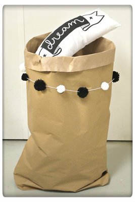 A Little Lovely Company - DIY XL paper bag kraft