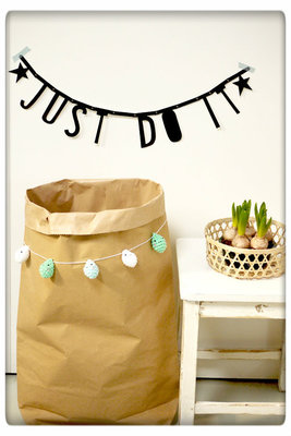 A Little Lovely Company - DIY XL paper bag kraft