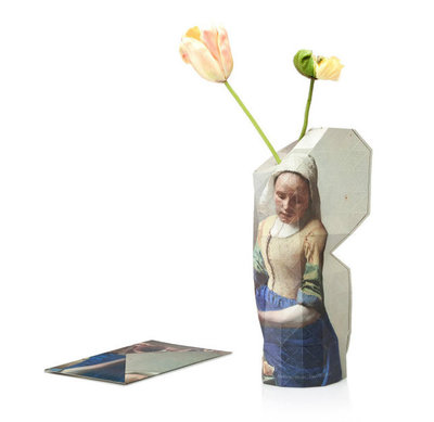 Pepe Heykoop - Paper Vase Cover - Het Melkmeisje van Vermeer