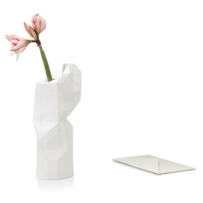 Pepe Heykoop - Paper Vase Cover - White