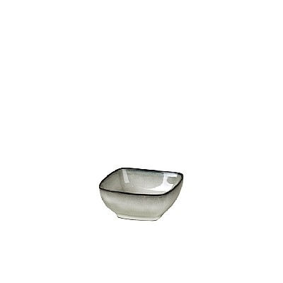 Broste Copenhagen - Bowl 'Nordic Sand' square Stoneware
