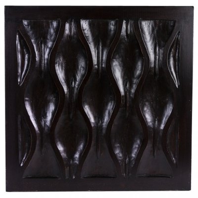 PTMD - Wavedesign wood panel Walnut square s