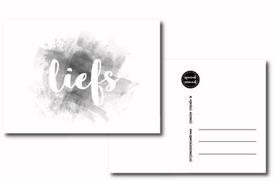 Special Airmail - Kaart Liefs