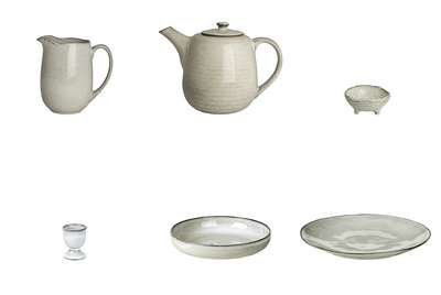 Broste Copenhagen - 'Nordic Sand' Pakket Lazy Sunday servies