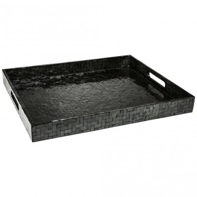 PTMD - Pleasant blue poly tray long rectangle