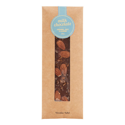 Nicolas Vahé - Milk chocolate with caramel, salt & almond
