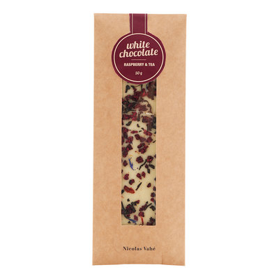 Nicolas Vahé - White chocolate with raspberry & tea