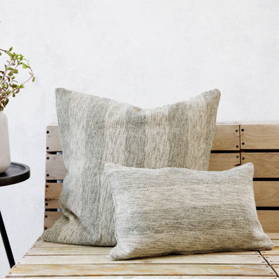 House Doctor - Pillowcase Tones Green 30x50