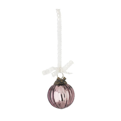 Lisbeth Dahl Copenhagen - Kerstbal antiek roze