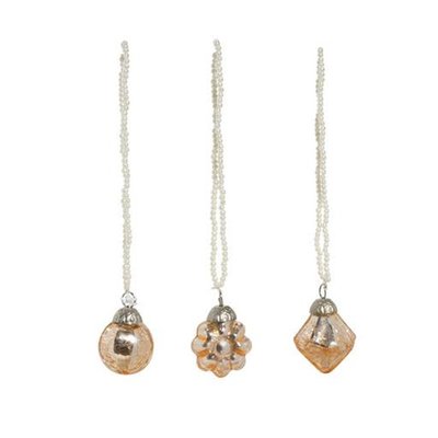 Lisbeth Dahl Copenhagen - Kerstbal zalm set van 3 C
