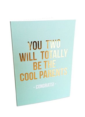 Studio Stationery - Greeting card cool parents