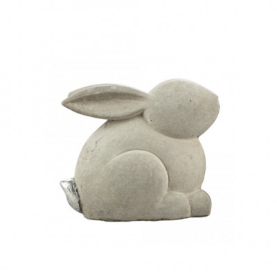 PTMD - Pasha grey Cement rabbit standing m