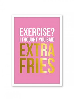 Studio Stationery - Kaart Extra Fries