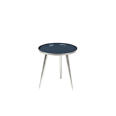 Broste Copenhagen - Table Jelva RVS Insignia blue S
