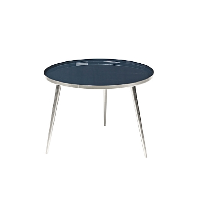 Broste Copenhagen - Table Jelva RVS Insignia blue L