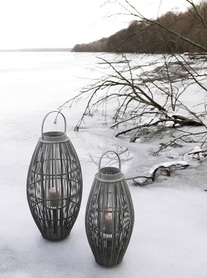 Broste Copenhagen - Lantern Aleta Dove grey