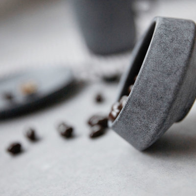House Doctor - Grey Stone Bowl small