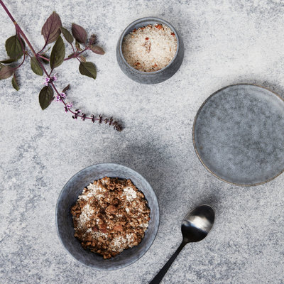 House Doctor - Grey Stone Bowl
