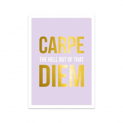 Studio Stationery - Kaart Carpe Diem