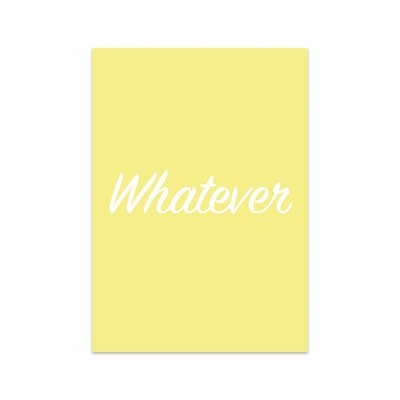 Studio Stationery - Kaart Whatever