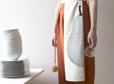 Jurianne Matter - Theedoek Pear white