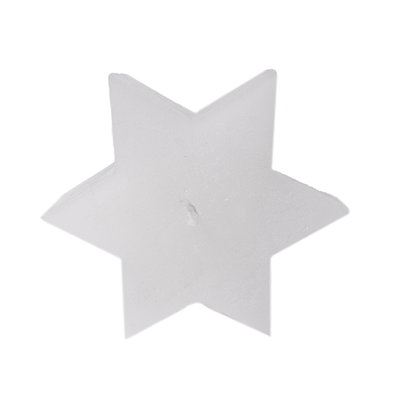Mijn Stijl - Geurkaars rustiek wit parfum Fresh Cotton 16 cm