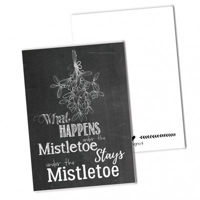 BDdesigns - Kaart Mistletoe