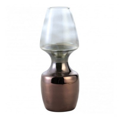PTMD - Vase Chic Copper glass vase small belly