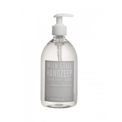 Mijn Stijl - Handzeep Patchouli-Ylang-Ylang grijs