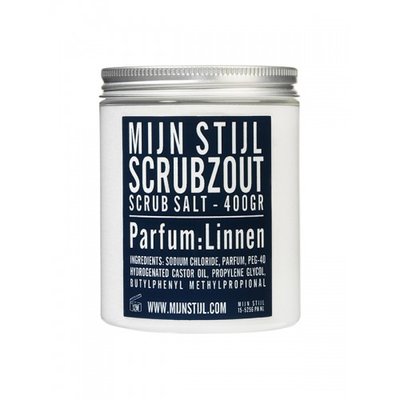 Mijn Stijl - Scrubzout Linnen blauw
