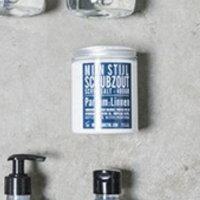 Mijn Stijl - Scrubzout Linnen blauw