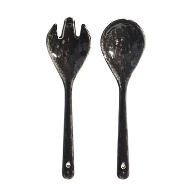 Broste Copenhagen - Nordic Coal - Salatbesteck
