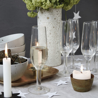 House Doctor - Nouveau - Champagneglas